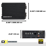 dB Drive DX-A1201 Amplificador Monoblock Clase D - DX-A1201 - imagen oficial 2
