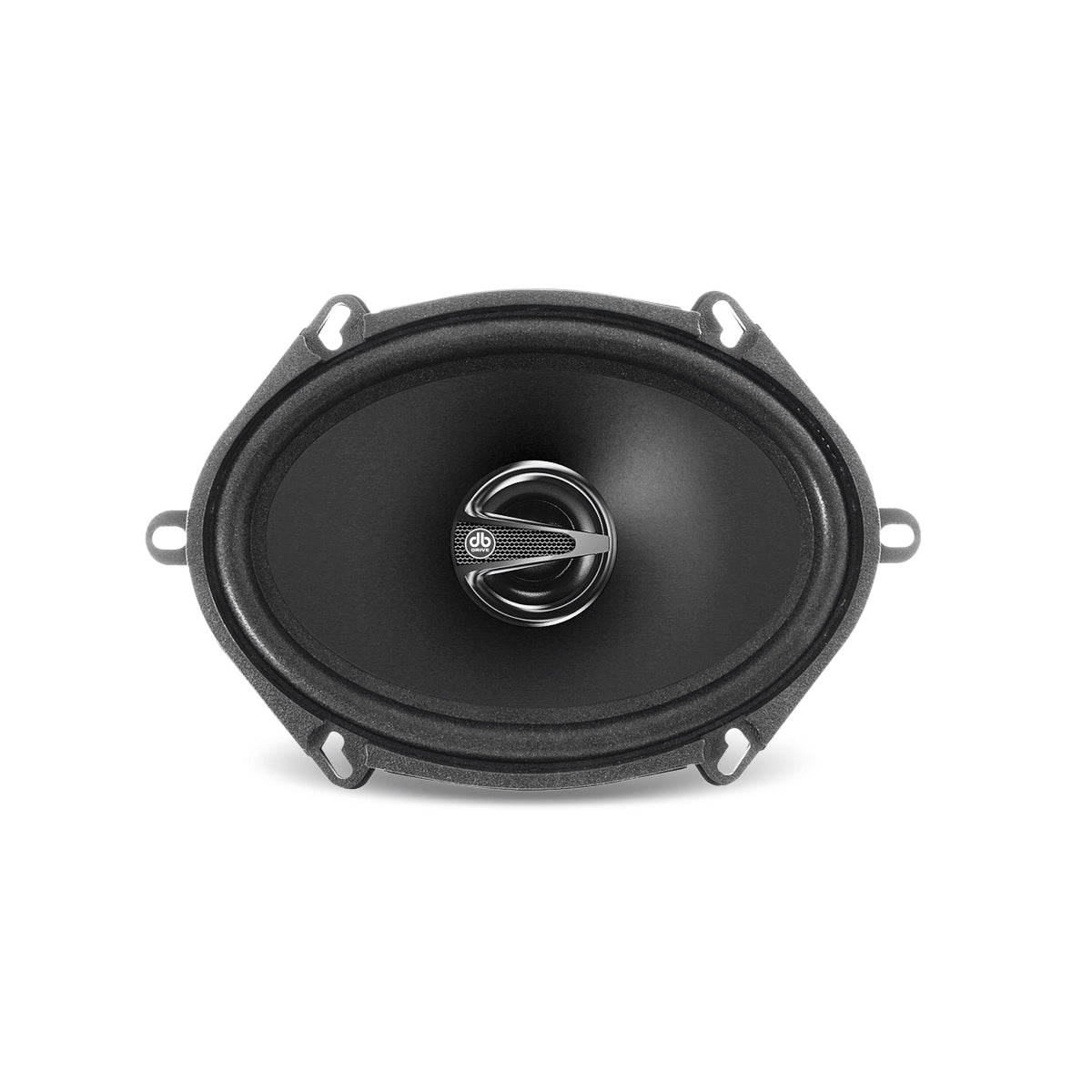 dB Drive ES5 57: vista frontal oficial de bocina coaxial 5x7 pulgadas