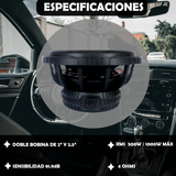 Subwoofer Cerwin Vega 8 Pulgadas Doble Bobina Vmax8d4