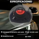 Bocinas Cerwin Vega 6x4 Pulgadas 400w 4 vías H7694