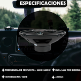 Par de Bocinas Coaxiales Cerwin Vega  Para Auto 6x9 Pulgadas XED693