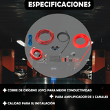 Kit de Instalación Cerwin Vega Calibre 8 de 2 Canales CAK82