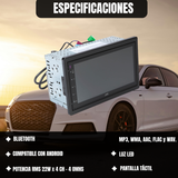 Autoestéreo JVC  6.8 Pulgadas Táctil Bluetooth Android Auto KW-M180BT