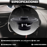 Par de Bocinas Cerwin Vega Para Auto 6.5 Pulgadas Xed62