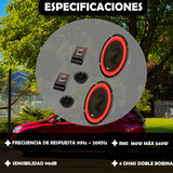 Set de Medios Cerwin Vega 8 Pulgadas Edición 2025 V80C