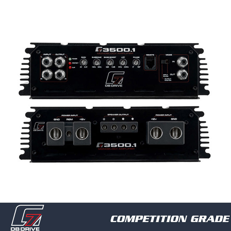 dB Drive G7 3500.1, vista del amplificador 8