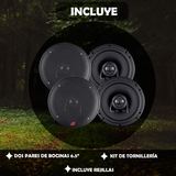 Pack de 4 Bocinas 6.5 Pulgadas Para Auto Cerwin Vega Xed62 Con Regalo Sorpresa