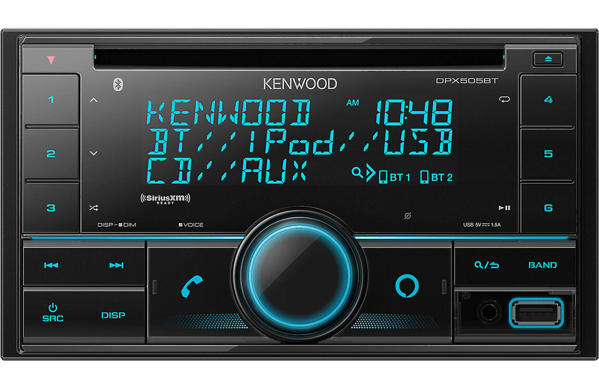 Kenwood DPX505BT — fotografía exacta verificada del proveedor Freeman's Car Stereo