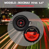 Bocinas Cerwin Vega De 3.5 Pulgadas 250w Máx 4 Ohms H735