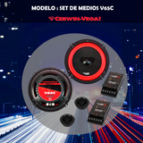 Set de Medios Cerwin Vega 6.5 Pulgadas Edición 2025 V65C