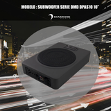 Subwoofer Activo Compacto Diamond Audio 10” Serie DMD DPAS10