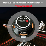 Bocina  Medio Rango Cerwin Vega HED PRO 8 Pulgadas HED8P