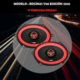 Bocinas Coaxiales Cerwin Vega 6x8 Pulgadas Edición 2025 V68