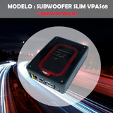 Subwoofer Cerwin Vega Amplificado Slim 6x8 Pulgadas Vpas68