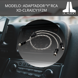 Adaptador Y RCA JL Audio XD-CLRAICY1F2M