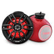 DS18 NXL-PS6R bocinas marinas 6.5 pulgadas 100W RMS RGB rojas par - NXL-PS6R - imagen producto 8