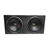 Cajón Dual Cerwin Vega con Subwoofers de 12 Pulgadas XE12DV