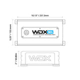 dB Drive WDXM4 amplificador marino Clase D de 4 canales IPX6 - WDXM4 - imagen oficial 4