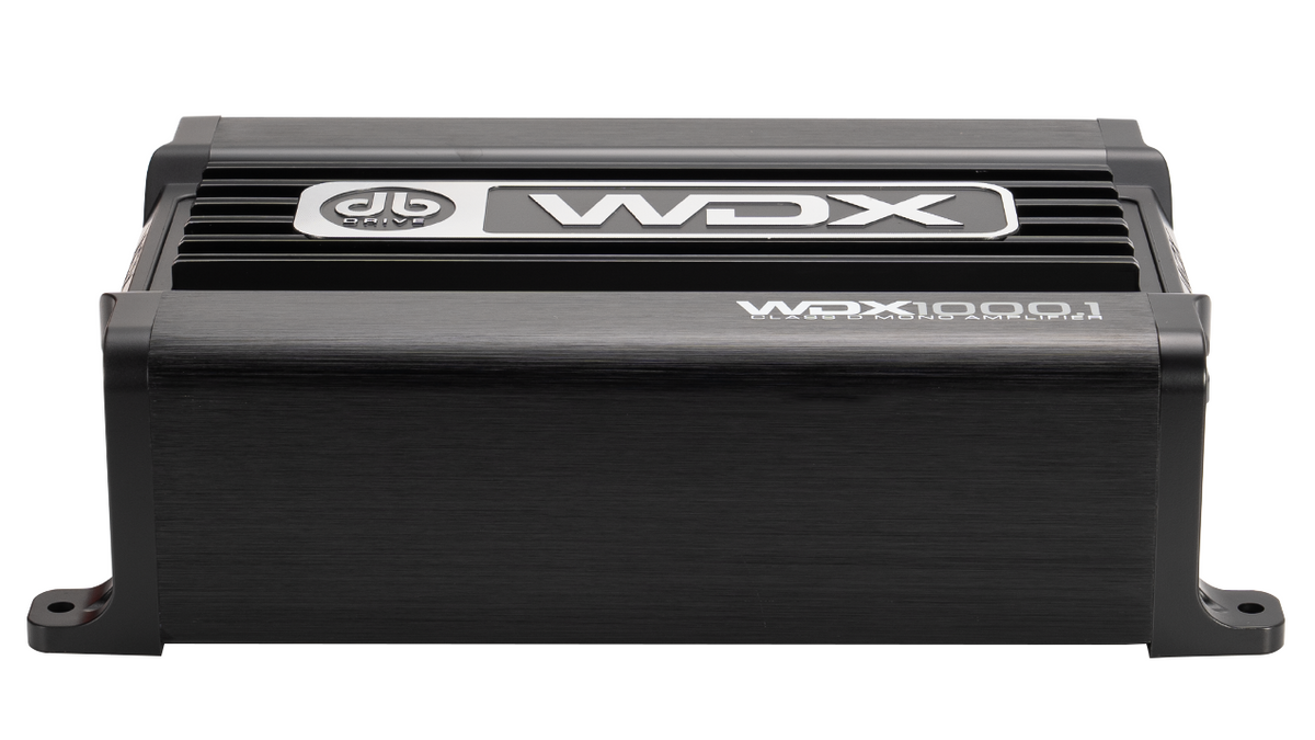 dB Drive WDX1000.1: vista frontal en ángulo