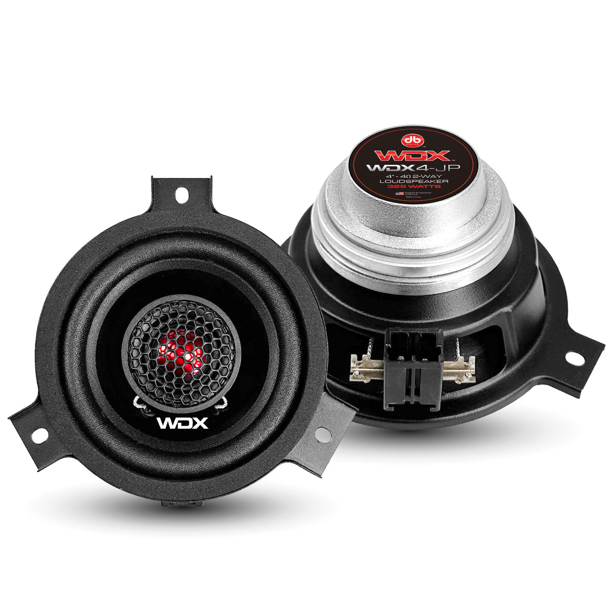 dB Drive WDX4-JP bocinas coaxiales 4" IP51 para Jeep OEM - WDX4-JP - imagen producto 1