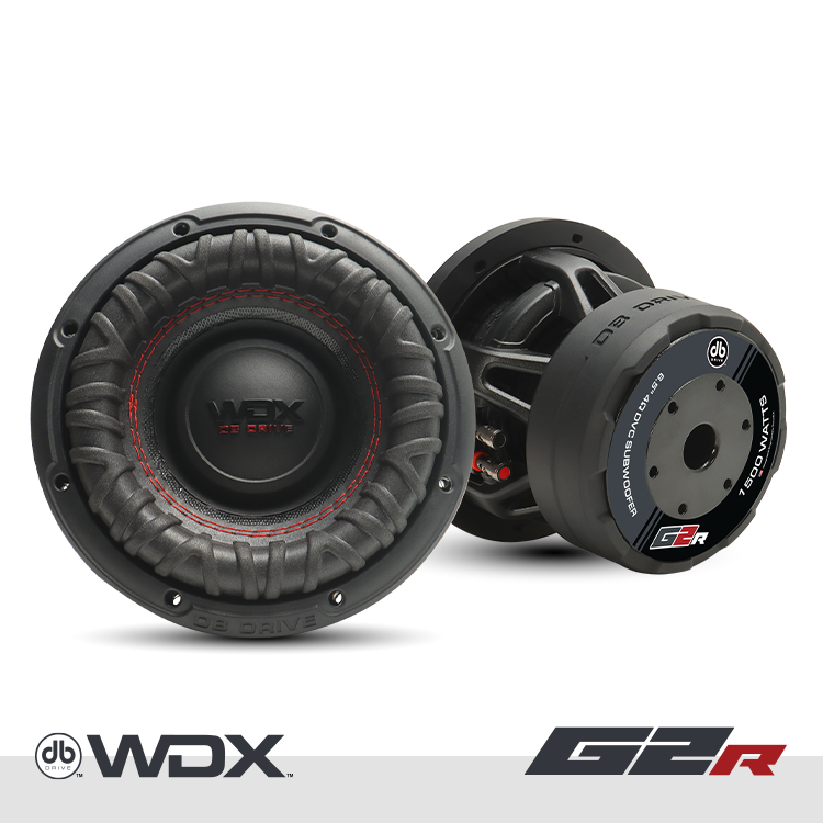 dB Drive WDX6.5-G2R.4 Subwoofer 6.5 pulgadas doble 4 ohms - WDX6.5-G2R.4 - imagen producto 1