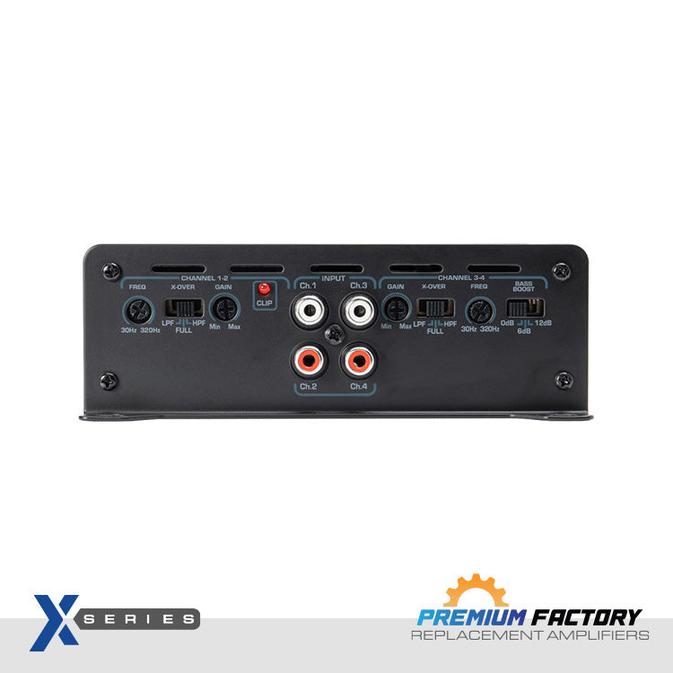 dB Drive X-A4004 entradas RCA y controles de ajuste
