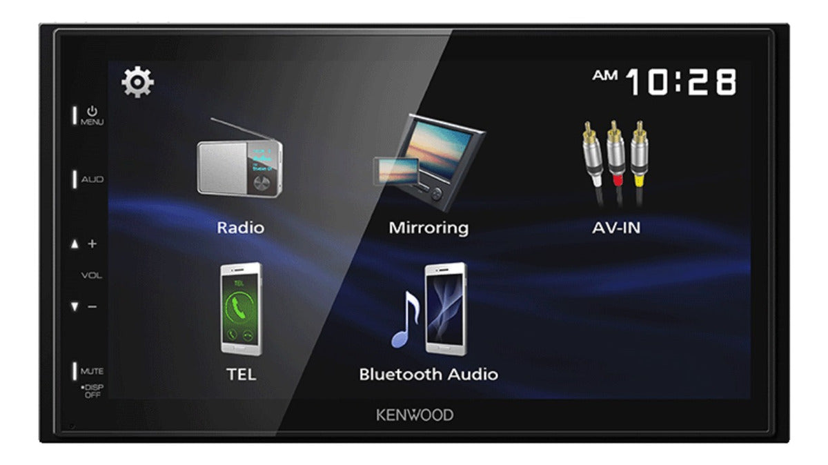 Pantalla Táctil Kenwood Dmx-129bt Mirroring + Cámara