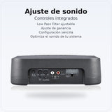 Subwoofer Amplificado 8” Alpine PWE-S8 Compacto