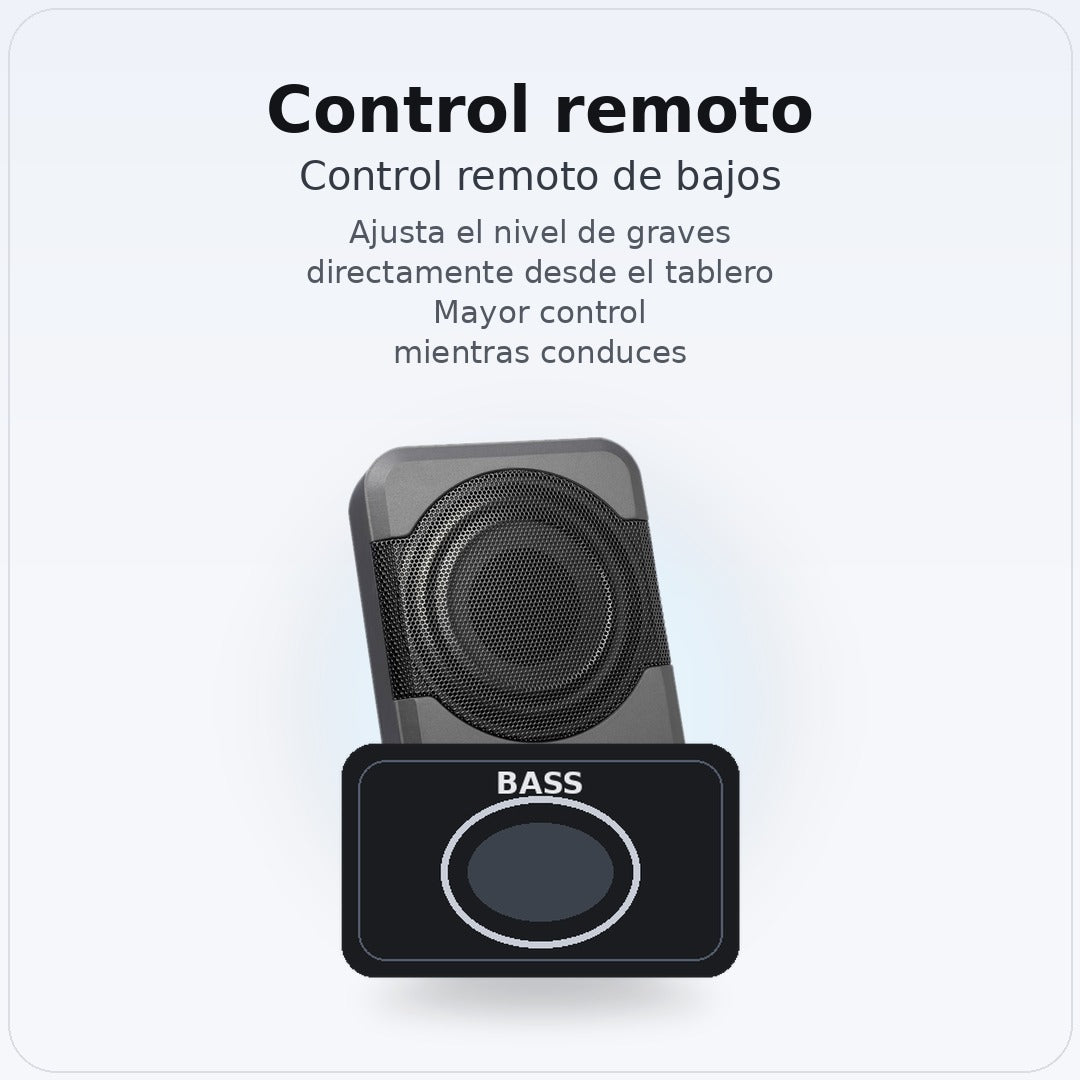 Subwoofer Amplificado 8” Alpine PWE-S8 Compacto