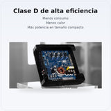 Amplificador 4 Canales Alpine S2-A36F Clase D 160W RMS