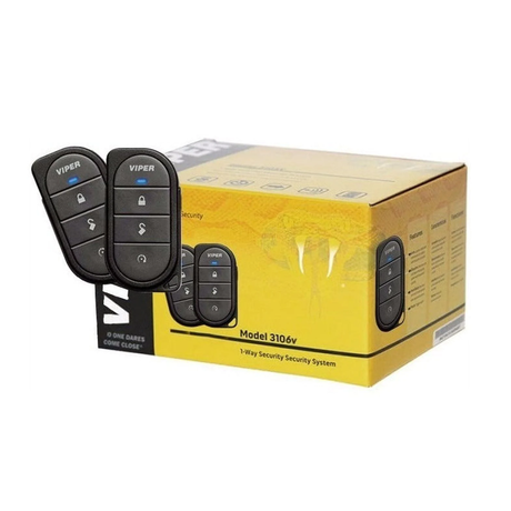 PAQUETE ALARMA VIPER 3106V + 2 ACTUADORES