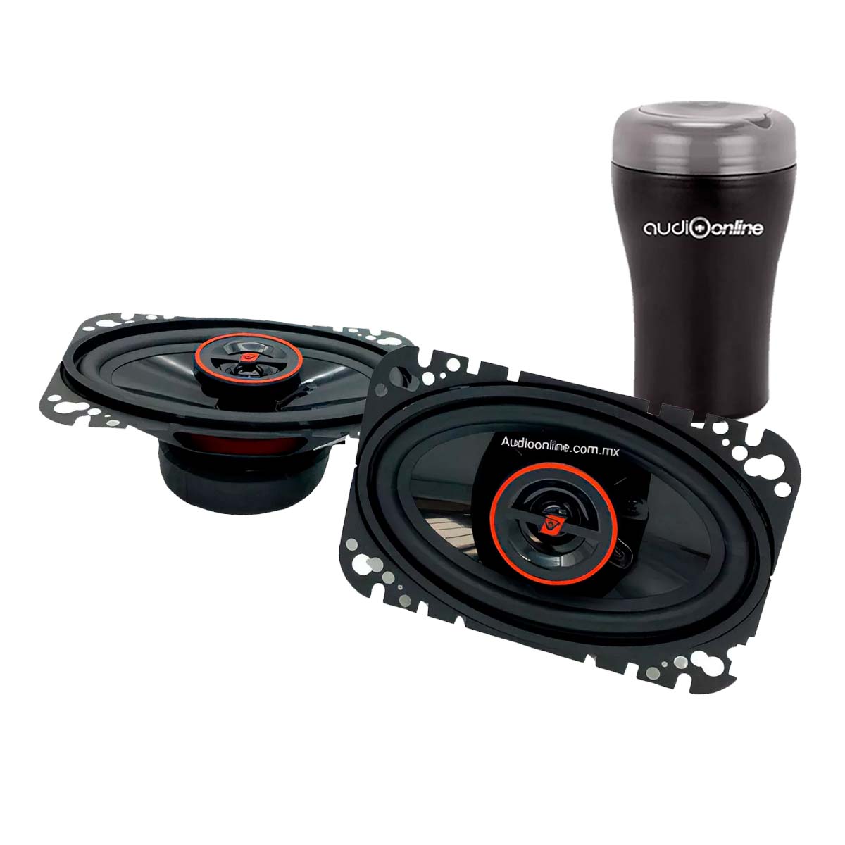 Bocinas Coaxiales 4x6 Pulgadas Cerwin Vega H746 + Toallitas