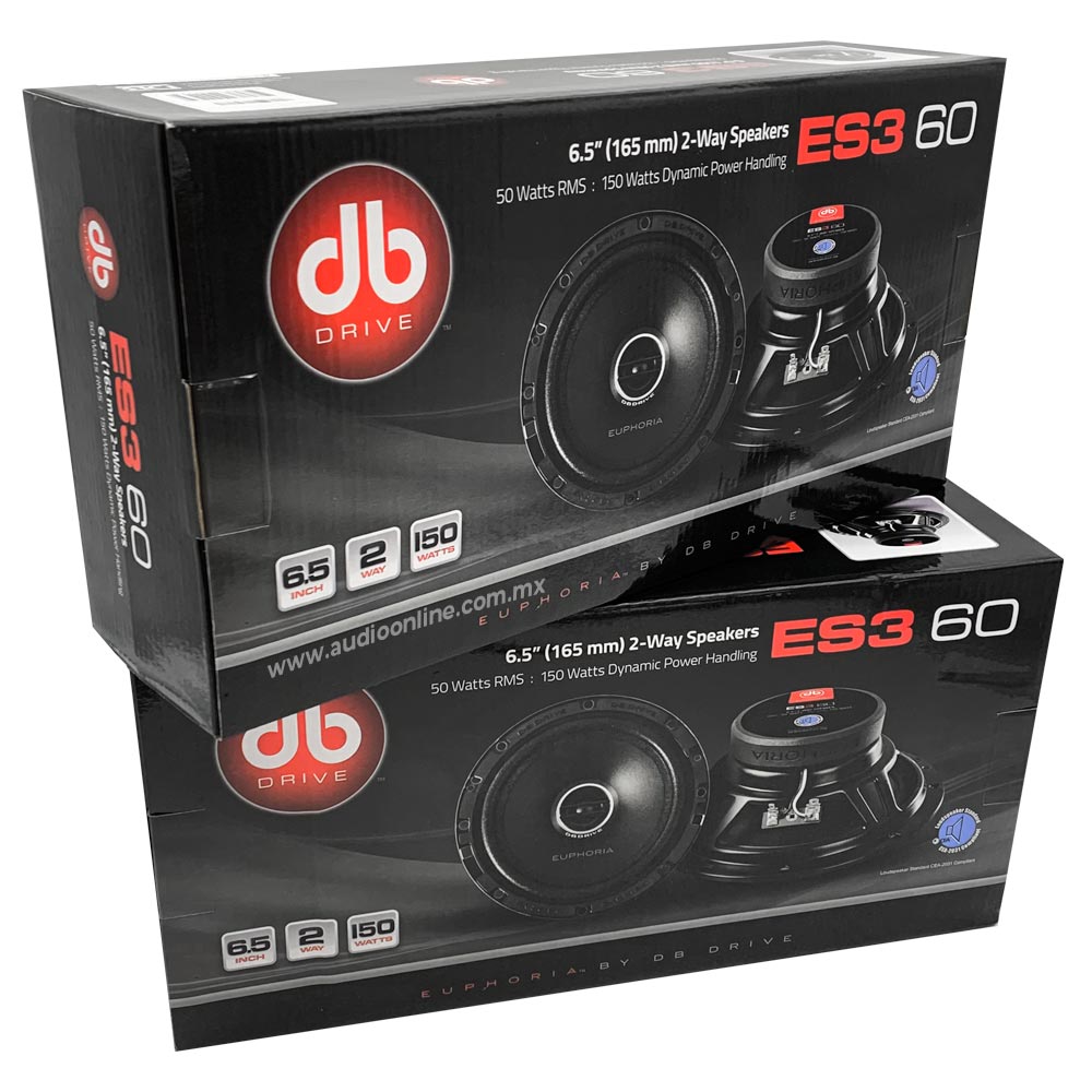 Paquete 2 DB Drive EUPHORIA ES3 60