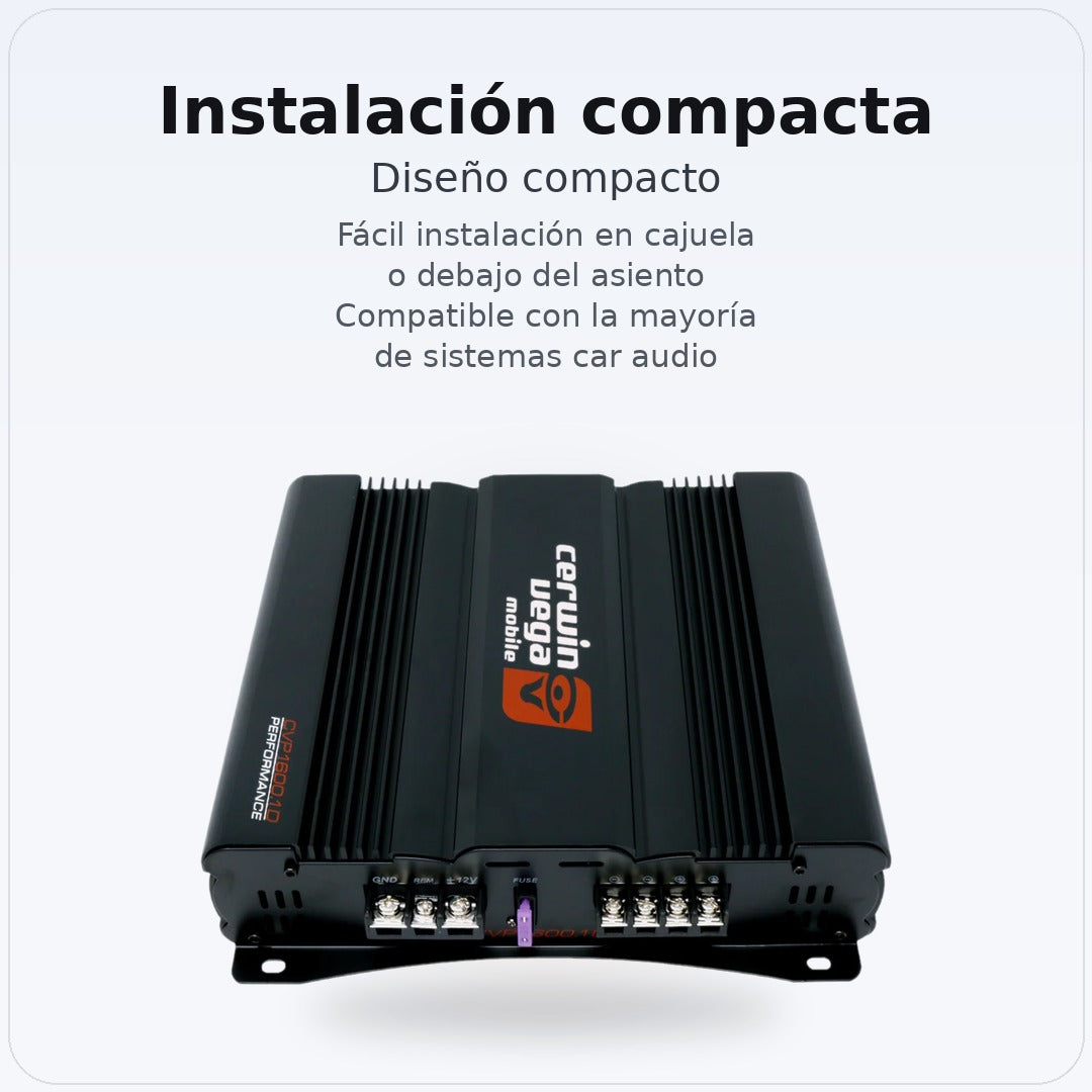 Amplificador Monoblock Cerwin Vega CVP1600.1D Clase AB