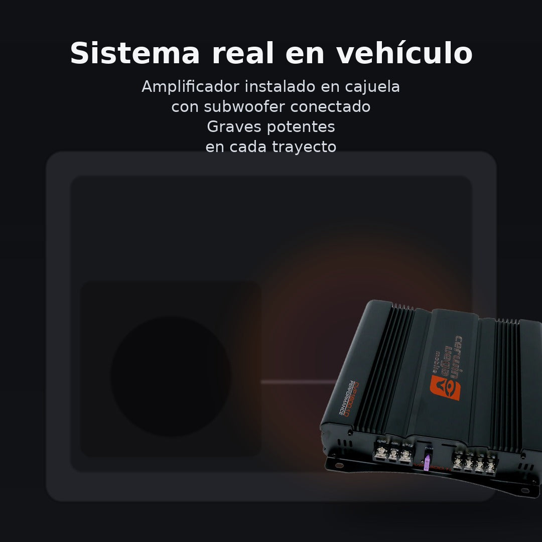 Amplificador Monoblock Cerwin Vega CVP1600.1D Clase AB