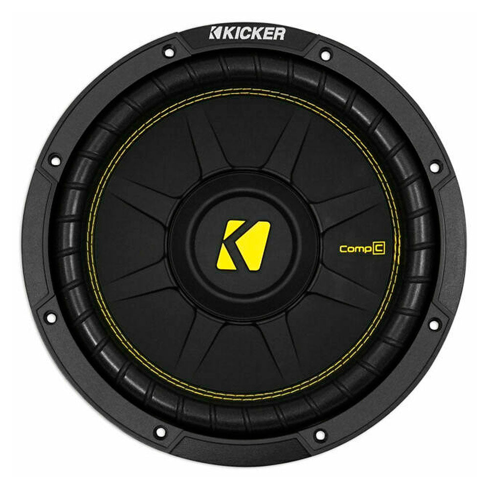 Subwoofer de 10 Pulgadas Kicker 50CWCD104 + Toallitas Gratis