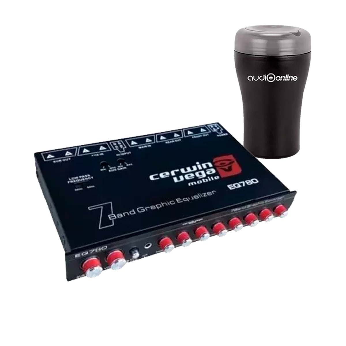 Ecualizador Convertidor Hi Low Cerwin Vega EQ780 + Toallitas