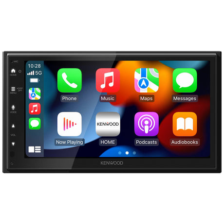 Kenwood DMX400S Pantalla con receptor doble DIN con Bluetooth, CarPlay y Android Auto - DMX400S - imagen producto 1