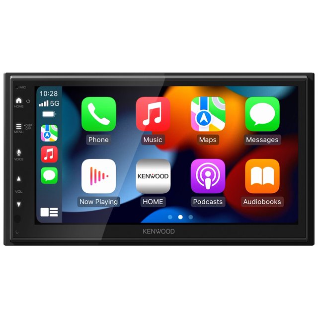 Kenwood DMX400S Pantalla con receptor doble DIN con Bluetooth, CarPlay y Android Auto - DMX400S - imagen producto 2