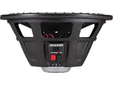 Kicker CWR122 Subwoofer CompR 12 pulgadas doble bobina 2 Ohms - CWR122 - vista lateral exacta