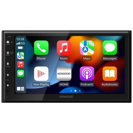 Kenwood DMX400S Pantalla con receptor doble DIN con Bluetooth, CarPlay y Android Auto - DMX400S - imagen producto 4