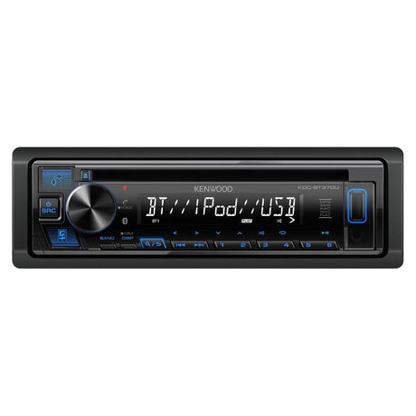 Kenwood KDC-BT370U vista frontal — imagen exacta del proveedor Drive In Auto Sound