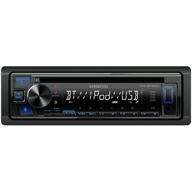 Kenwood KDC-BT360U Autoestéreo con Bluetooth y CD-Receiver - KDC-BT360U - imagen producto 1
