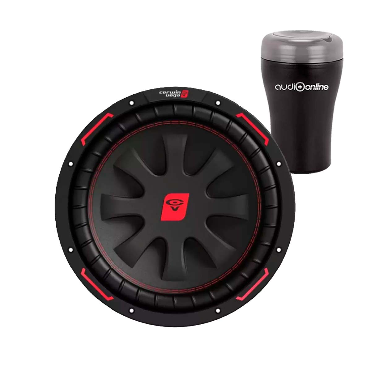 Subwoofer de 10” Cerwin Vega CVP10D4 +  Regalo