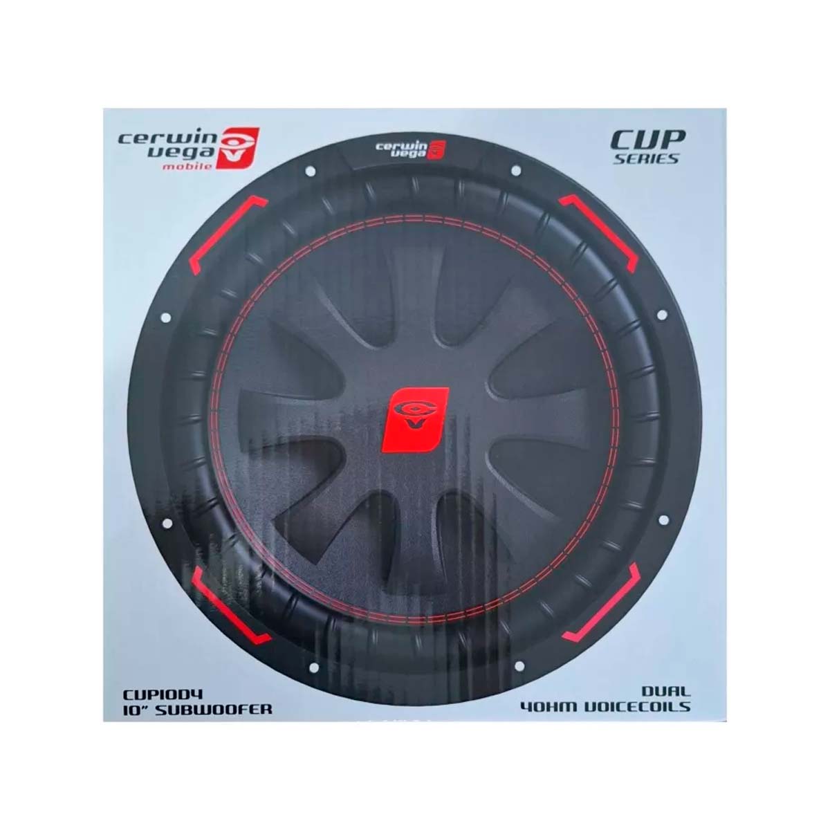 Subwoofer de 10” Cerwin Vega CVP10D4 + Toallitas De Regalo