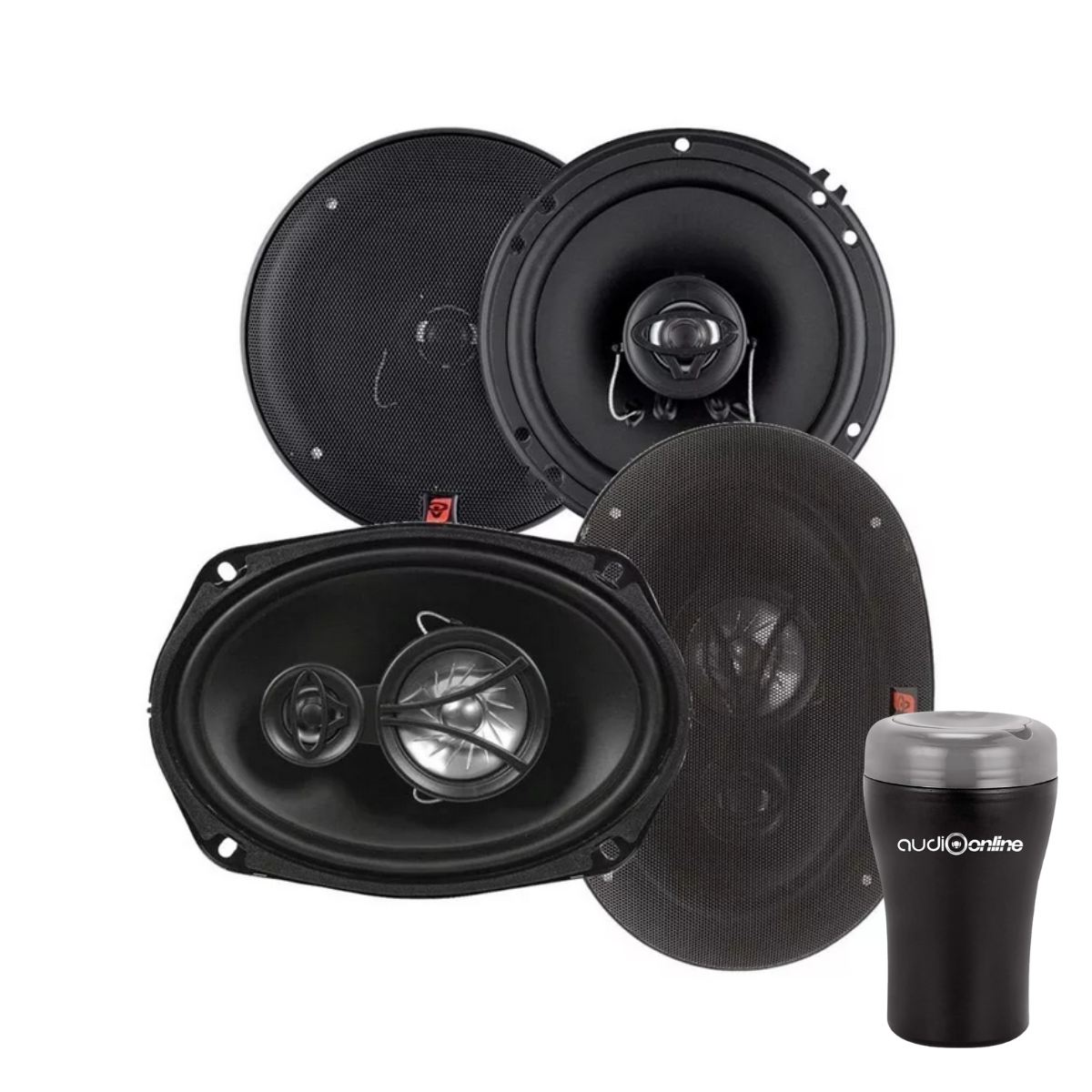 Paquete Cerwin Vega: Bocinas XED62 (6.5″) + Bocinas XED693 (6x9″)