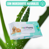 2 Pack 160 Toallitas Humedas Limpiadoras Pawsy Perros Gatos