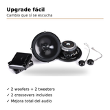 Set De Medios Infinity Reference REF607CF Bocinas 6.5 (Par)