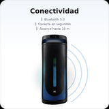 Bocina Party Box ATG FYRE-PRO880 8” Bluetooth LED