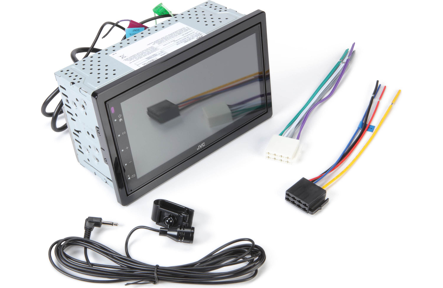 JVC KW-M180BT Autoestéreo 6.8″ Táctil | Bluetooth, Apple CarPlay y Android Auto